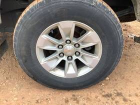560-05908 Factory Oem Wheel 17x8 Alloy Opt Q5u Fits 19-21 Sierra 1500 Pickup 4328154