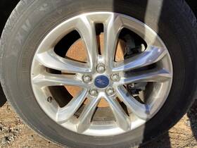 560-10044 Factory Oem Wheel 18x8 Aluminum 10 5 Split Spoke Polished Fits 15-18 Edge 4048670