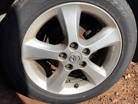 560-69452 Factory Oem Wheel 17x7 Alloy 5 Spoke Flat Faced Fits 04-08 Solara 4324443