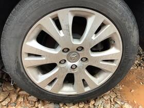 560-69531b Factory Oem Wheel 17x7 Alloy 6 Double Spokes Medium Gray Fits 08-12 Avalon 4460187