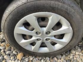 560-74657b Factory Oem Wheel 15x5-1/2 Steel Fits 12-17 Rio 4314793