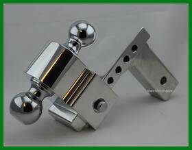 42-00-2600 Fastway Ball Mount Adjustable Aluminum Dual 2 Receiver 6 Drop G2u