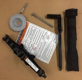 6e5c17a005aa Ford Emergency Spare Tire Tool Jack Set 2010 2011 2012 Lincoln Mkz Fusion Mercur
