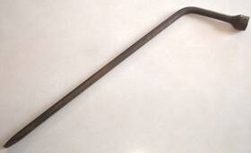 C2sz-17032-c Ford 1960-1972 And Mercury Bumper Jack Tire Iron Handle Wheel Nut Wrench 1961
