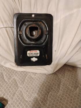 C6ob-17000-a Ford 1963-1972 Fairlane Galaxie Bumper Jack Base Falcon And Others