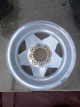 Ford F81a-1007-hb 1999-2004 F350 Rear Dually Drw Dual Wheel Aluminum Alloy Used Oem
