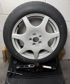 Lj6c1007u1a Ford 2020 21 22 2023 Escape Spare Tire Wheel / Scissor Jack Tools Kit Oem