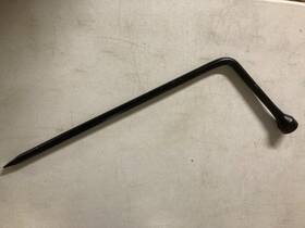 17088-b Ford Motor Company 1955 1956 1957 And Thunderbird Original Long Neck Lug Wrench Jack Handle