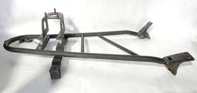 566.fd8294 Ford Truck 1992 1996 Bronco Oem Spare Tire Carrier