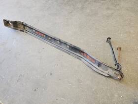 566.fd8e86 Ford Truck 1980-1986 F250 F350 Srw Used Spare Wheel Rim Frame Mount Carrier No Rust