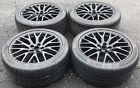 Fr3z1007m Ford Mustang Gt Black Wheels Rims Tires Factory Oem Set