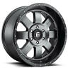 Fuelfl144-1 Fuel Wheels Baja Matte Gunmetal Off Road Rims Ca