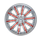 G222085chromered Gwg Wheels Inch Chrome Red Rims Fits Chrysler Fwd