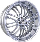 G23208510chrome3342 Gwg Wheels Inch Staggered Chrome Amaya Rims Fits Ford Mustang