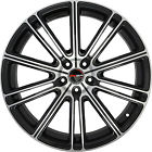 G35229blackmachined18 Gwg Wheels Inch Black Machined Flow Rims Fits Chevy