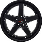 G40188lasermill40 Gwg Wheels Inch Black Mill Drift Rims Fits Subaru Outback