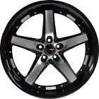 G402085blackmachined35 Gwg Wheels Drift Inch Black Machined Rims Fits Ford Mustang