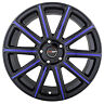 G42188bluemill40 Gwg Wheels Mod Inch Black Blue Mill Rims Fits Hyundai