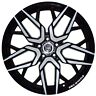 G44188blkmac40 Gwg Wheels Nigma Inch Black Machined Rims Fits Ford Shelby