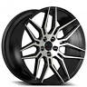 Giovannagv012-6 Giovanna Wheels Bogota Black Machined Rims Ca