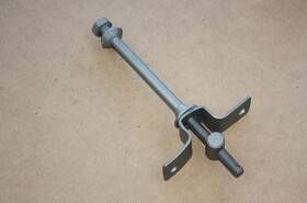 3914224 Gm 345476 1975 Thru 1977 C3 Corvette Spare Tire Carrier Bolt Assembly