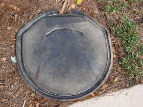 3886899 Gm 1963-1967 Corvette Lower Tray Spare Tire Carrier Tub Orig