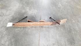 566.gm9577 Gmc Truck 77 C 10 1500 Spare Wheel Rim Carrier