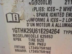 566.gm9n01 Gmc Truck Sierra250 2001 Spare Wheel Carrier 1210609