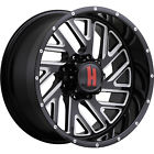 H110200655-24bmw H110 Havok Dick Cepek Black Milled Rims Extreme Country Tires