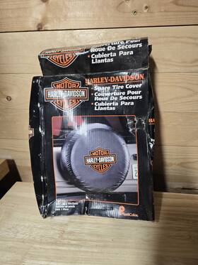 000796r01 Harley-davidson Oem B&s Spare Tire Cover 27-31 Inch