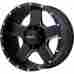 He886 Helo 17x9 Black Milled 6x5.5 18 Rims Discoverer Stt Pro Tires