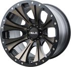 He90189050900 Helo Inch Black Tinted Wheel Rims Jeep Wrangler Jk Lug