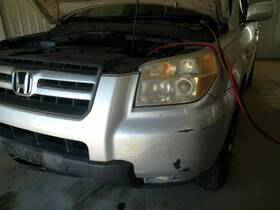 566.ho1606 Honda Pilot 2006 Spare Wheel Carrier 104901799