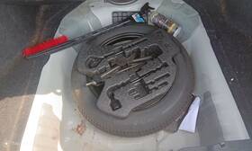 566.ho1b13 Honda Civic 2013 Spare Wheel Carrier 711617