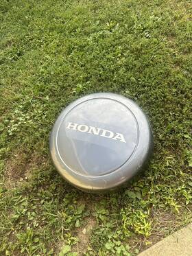 5300738-s9a5-j000 Honda Oem 2005 - 2006 Crv Hard Shell Plastic Spare Tire Cover 75590-s9a-j110