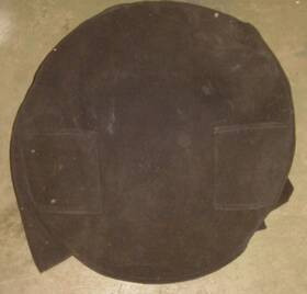 15184849 Hummer 03 04 05 06 07 H2 Carpeted Interior Spare Tire Cover Black Oem