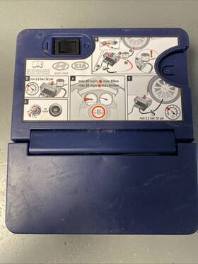 200008 Hyundai Kia Tire Air Pump Inflator Compressor - 12v 15a 180w Dt/gh