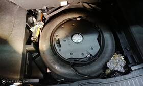 566.in1t16 Infiniti Qx50 2016 Spare Wheel Carrier 654264