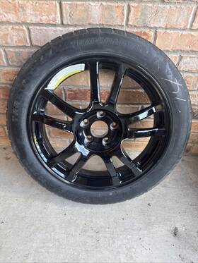 N063-840 Infiniti 2008-2015 G37 Coupe Sport Emergency Spare Back Tire Wheel Rim 18x4