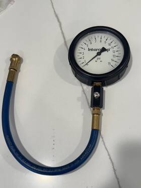 Int360058 Intercomp Racing Tire Pressure Gauge 360058 0-15 Psi