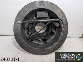 1r8a17b043ac Jaguar Oem 2002 S-type 4.0l Spare Tire Tool Jack Lug Wrench Foam Tray Kit
