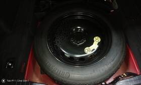566.ja1g17 Jaguar F-pace 2017 Spare Wheel Carrier 780250