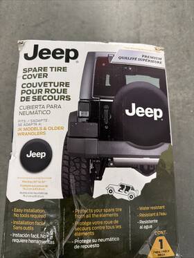 000793 Jeep Premium Spare Tire Cover Fits Tires 30 Inch To 33