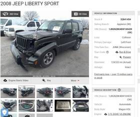 566.am8308 Jeep Liberty 2008 Spare Wheel Carrier 3837385