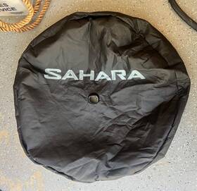 82215447 Jeep Mopar Spare Tire Cover For 2018-2025 Wrangler Jl Sahara