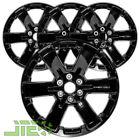 Jte0075-set4 Jte 22 Gloss Black Rim