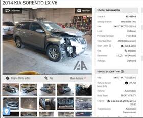 566.ki1214 Kia Sorento 2014 Spare Wheel Carrier 4331259