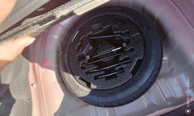 566.ki1f20 Kia Forte 2020 Spare Wheel Carrier 731013