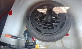 566.ki1f21 Kia Forte 2021 Spare Wheel Carrier 692897