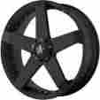 Km77522817742 Km775 Kmc 22x8.5 5x4.5 5x114.3 5x120 Wheels Rims Black 42 Offset Alloy